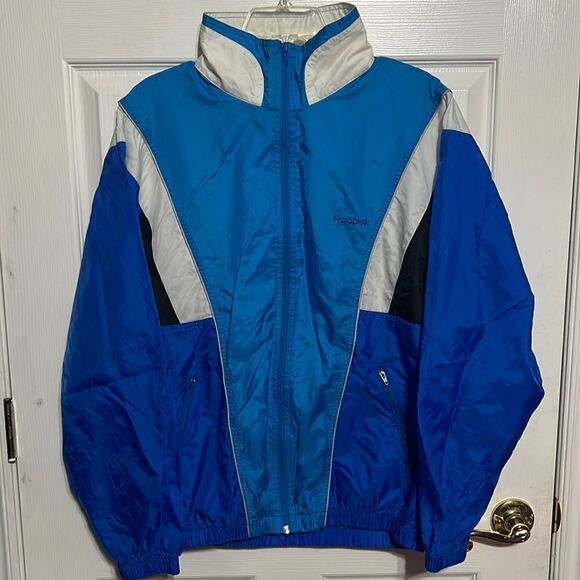 🔥🔥 True Vintage REEBOK Nylon Windbreaker Jacket - Super Condition - Men Sz M